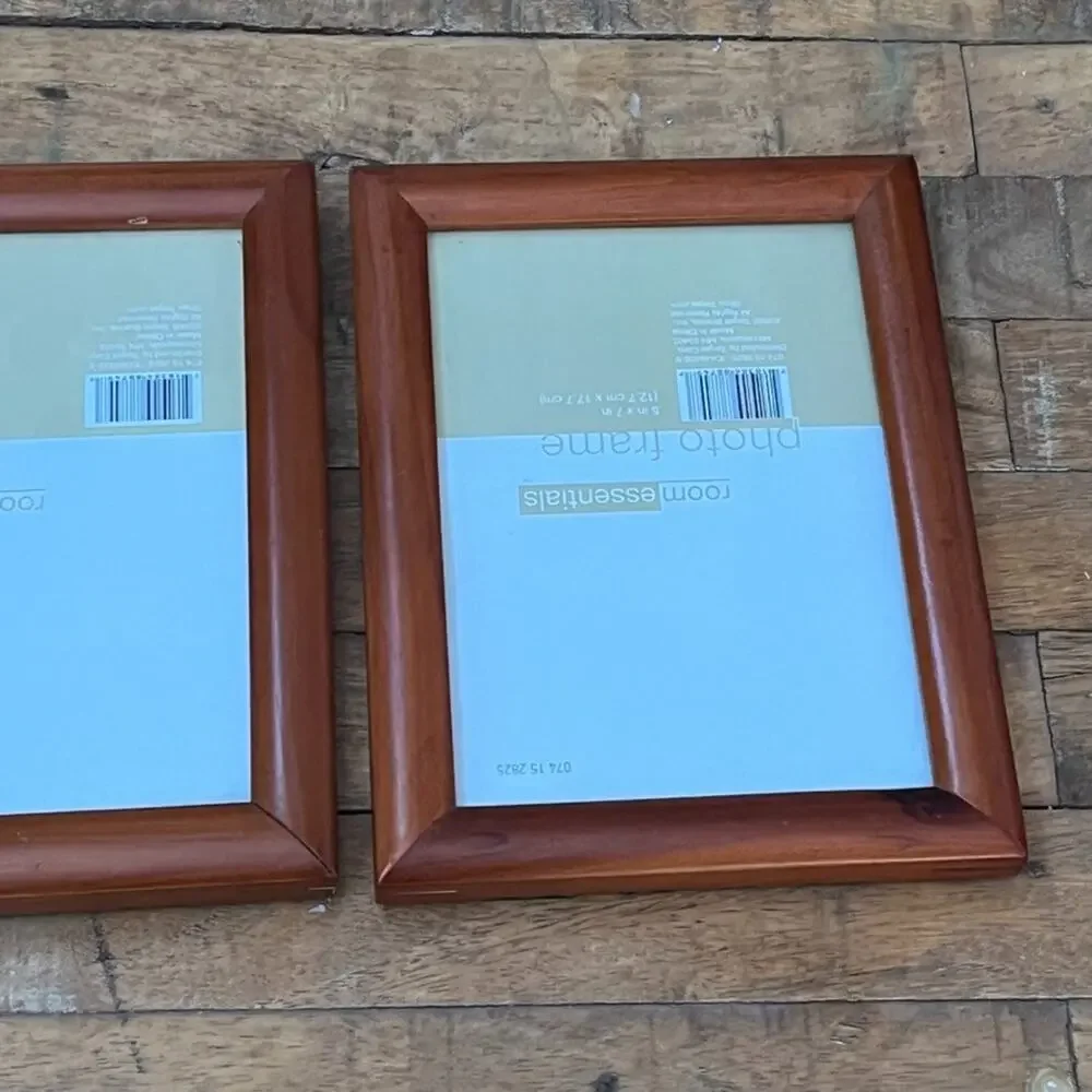 Room Essentials Wooden Photo Frames Set of 3 5 x 7 in